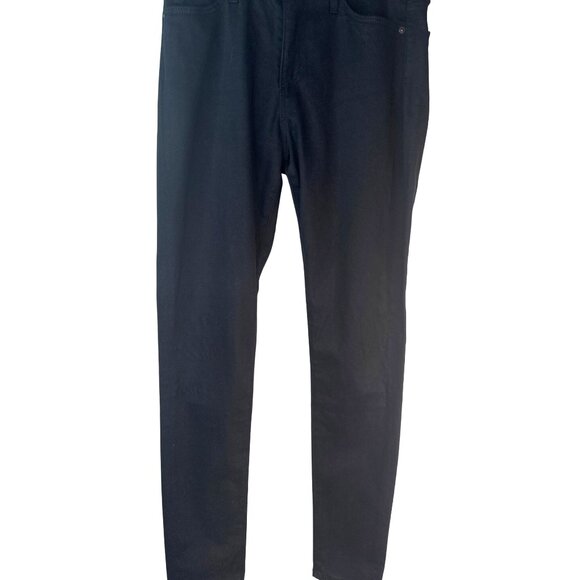 2/$30 Adriano Goldschmied 25R Farrah Skinny Ankle Jeans Black - Picture 4 of 16